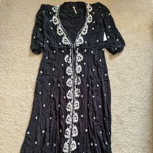 Free People Black Dress